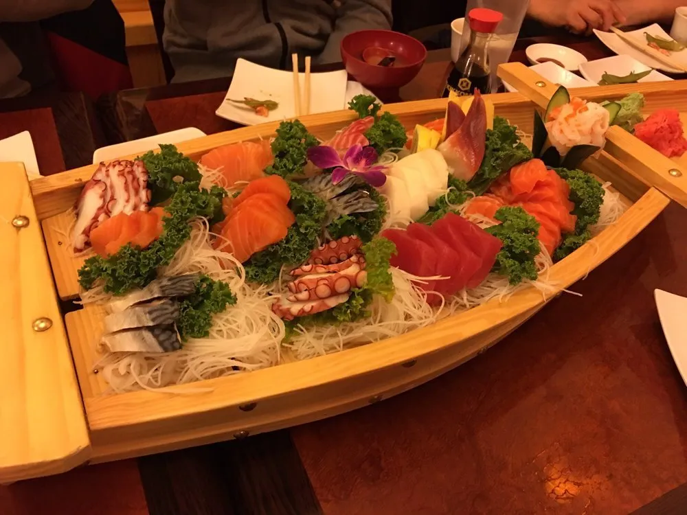 Premium sashimi selection